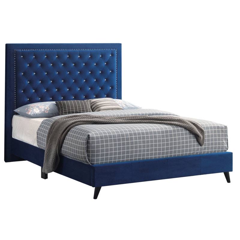 Alba G0609-KB-UP, très grand lit, bleu marine Glory Furniture