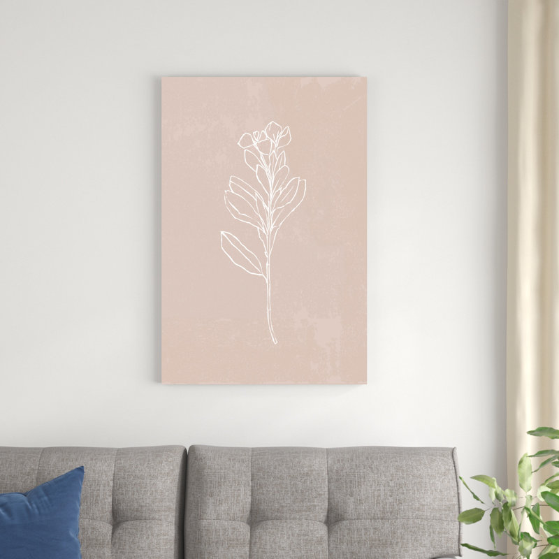 Rosé I, H 36 po x l 24 po x P 1,25 po