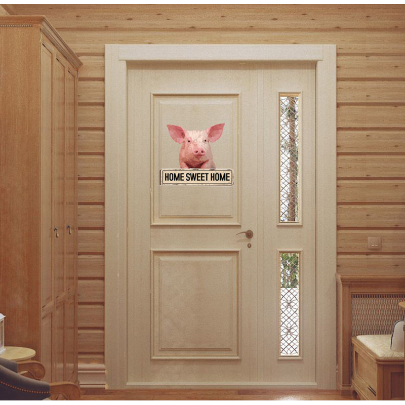 Wall Decal, 10" H x 11" W x 0.5" D