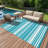 Outdoor Rug Patio Waterproof, Large Outdoor Plastic Straw Rug, Reversible Out Door Carpet for Camping, Deck, Rv, 9 x 12 Area Carpet for Balcony, Porch, Backyard-198708058-198708056