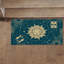 Tapis doux à motif floral non tissé à motif complexe pour une utilisation à l'intérieur dans la chambre à coucher ou le bureau-114329640