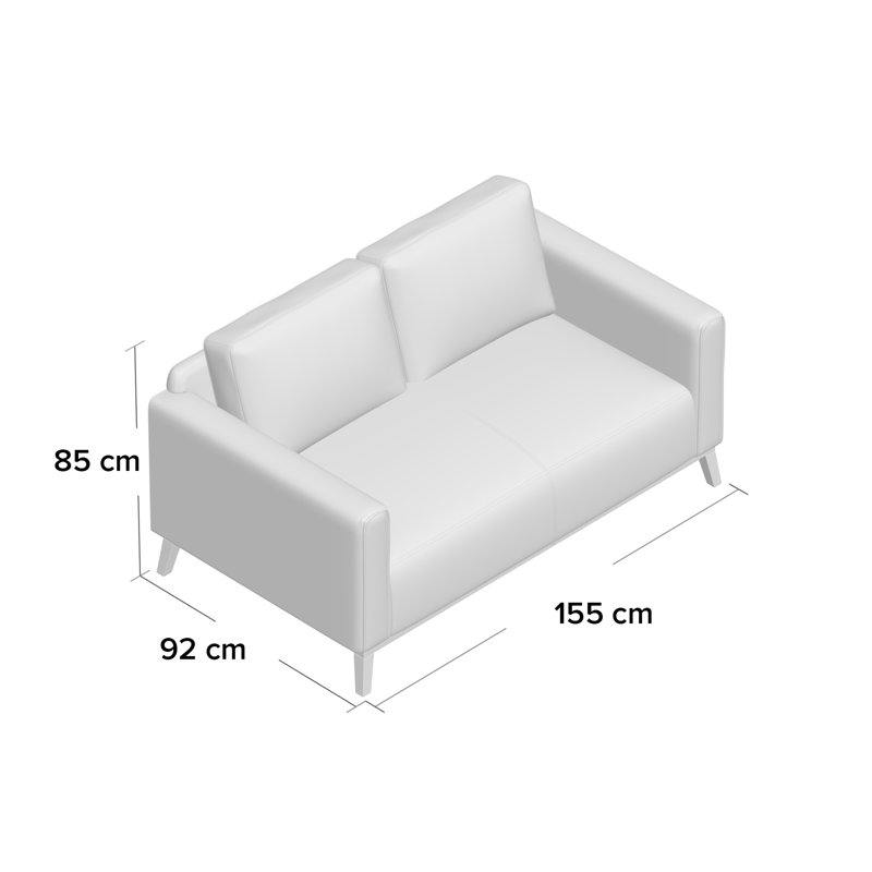 Joshua Loveseat, Blue