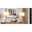 Lampe de table de chevet 26 po en métal à intensité variable moderne pour chambre / salon-1205751839