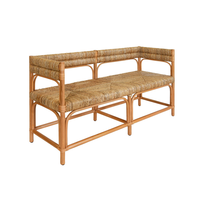 Banc en rotin Ajax