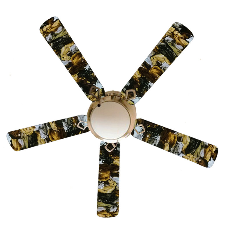 Santillanes 52'' Ceiling Fan with Light Kit