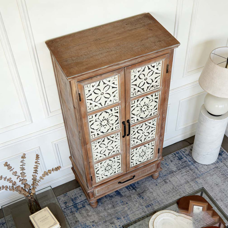 Grande armoire de rangement 55,12 po