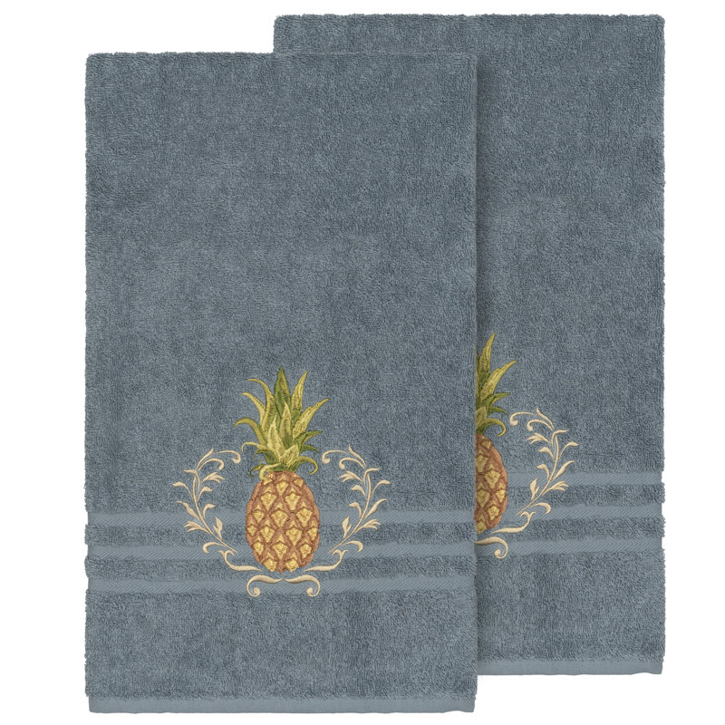 Welcome Turkish Cotton Midweight Bath Towel, Teal