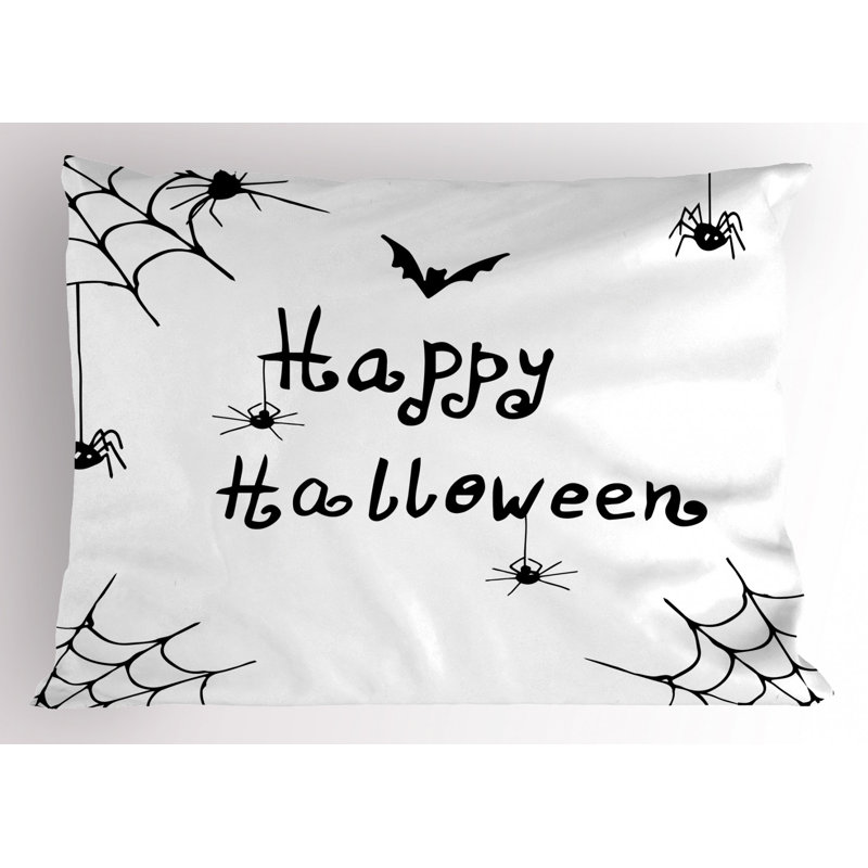 Spider Polyester Sham Set, Twin