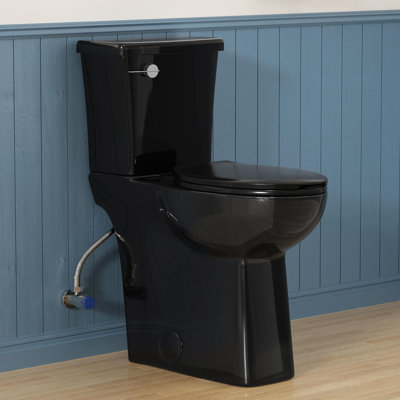 Toilette très haute 21 pièces deux pièces avec siège à fermeture en douceur et toilette à hauteur de confort
