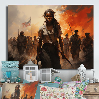 Liberté afro-américaine - Art mural métal afro-américain