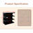 36" W X 15" H Multifunctional 4-Tier Book Shelf-497356855