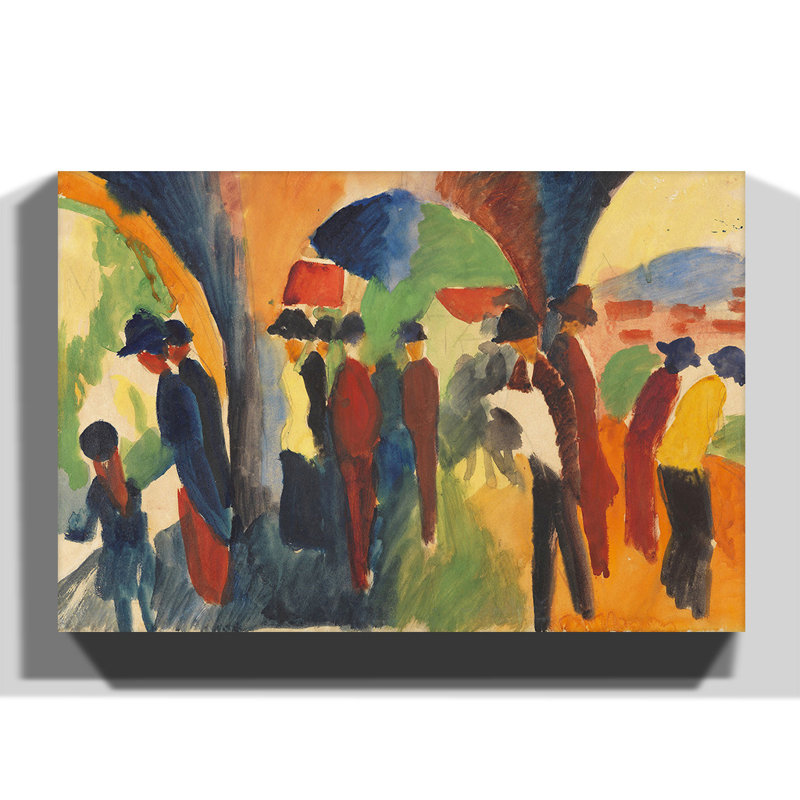 Wrapped Canvas Painting, 70cm H x 100cm W