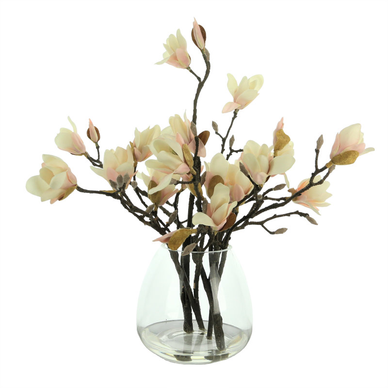 Magnolia Arrangement, Pink/Cream