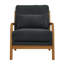 Chaise longue en bois massif-131146268