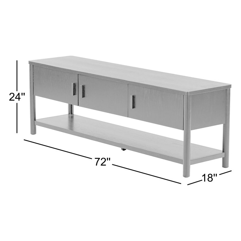 Jaylessa TV Stand, Natural