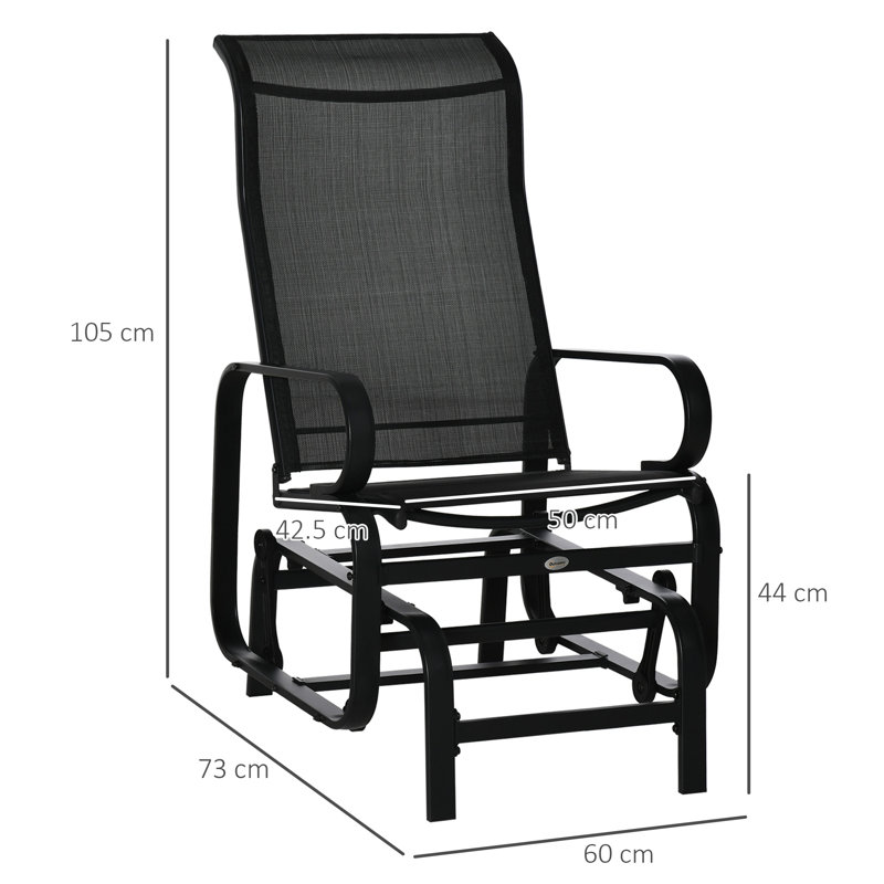 Andonia Metal Outdoor Glider