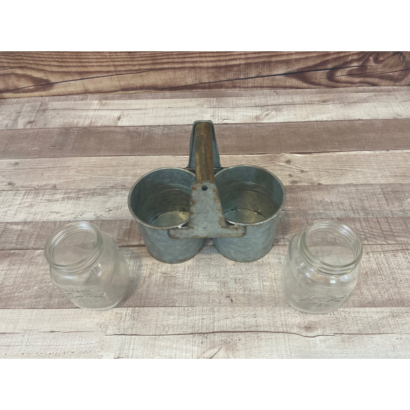 Pot en verre / métal Hailei