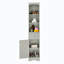 Garde-manger de 67 po Kieger, garde-manger, grande armoire décorative, armoire de rangement-1633830417
