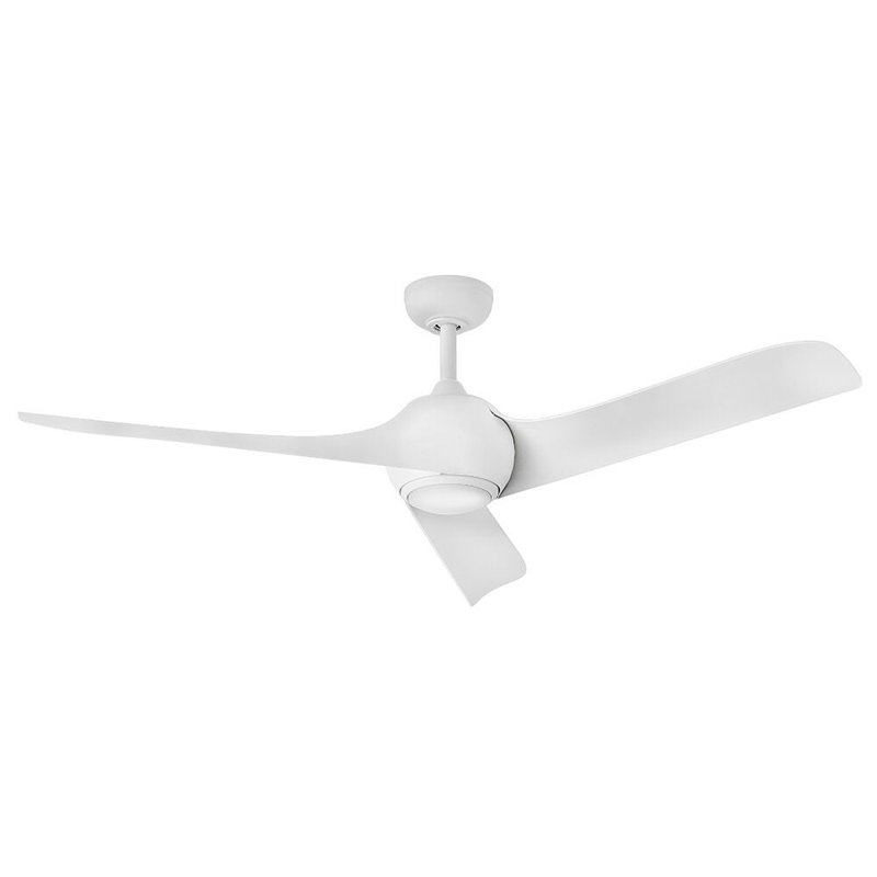 Hinkley Tiburon Ceiling Fan, White, Matte White