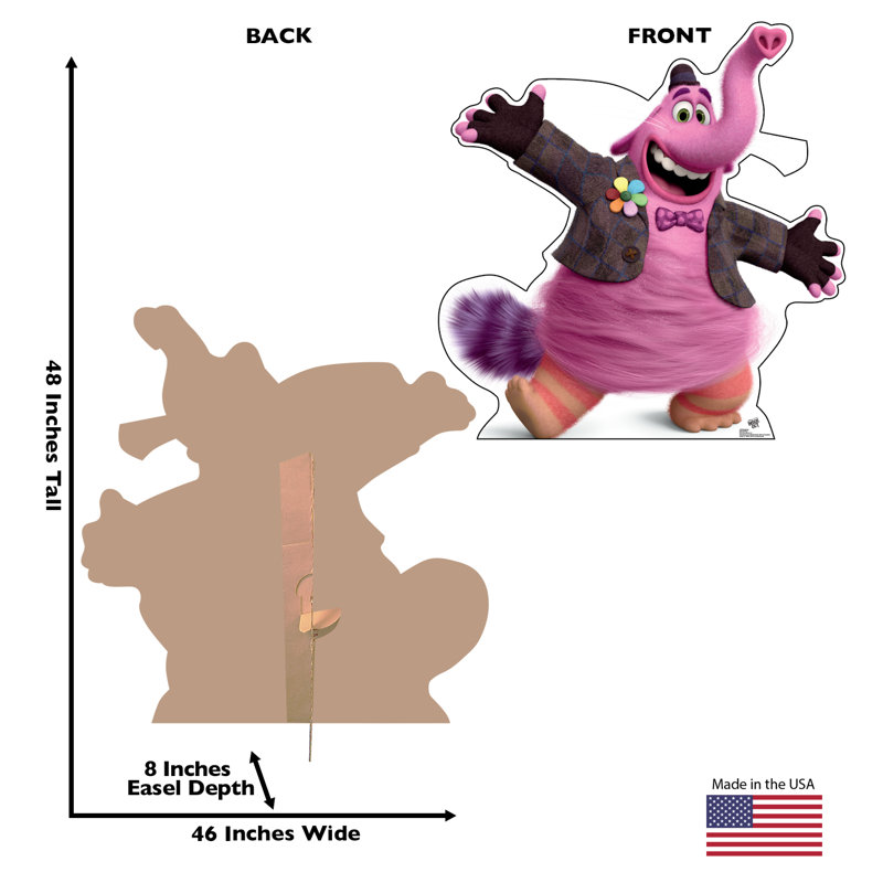 Disney Pixar Inside Out Bing Bong Cardboard Standup