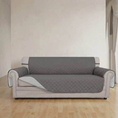 Double-Sided Sofa Cover, Fits A Three-Seater, Waterproof And Scratch-Resistant, Comes With Securing Accessories, Suitable For Cat-Owning Families.