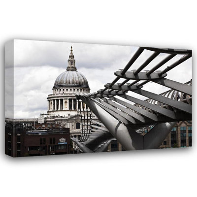 St. Paul's Cathedral and Millenium Bridge