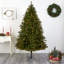 Sommer 90' H Lighted Artificial Fir Christmas Tree