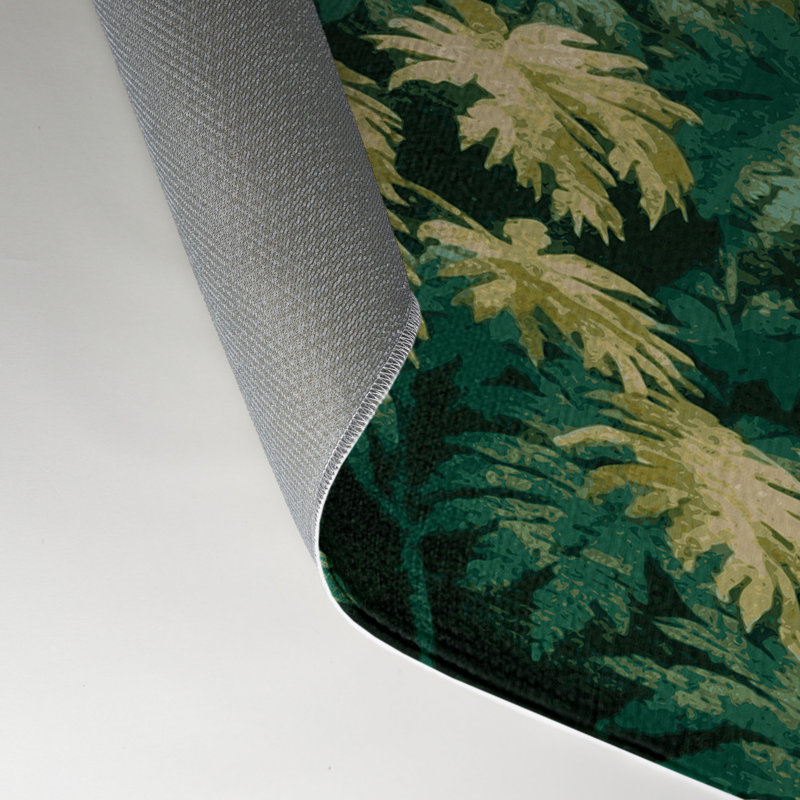 Tapis d'intérieur et d'extérieur vert Nature, Rectangulaire 3 pi x 5 pi