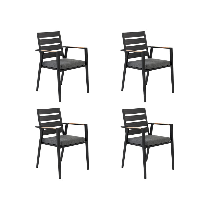 Laquandra Patio Dining Armchair with Cushion