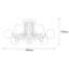 Azurite 7 - Light Sputnik Chandelier
