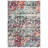 Felty Abstract Blue/Green/Orange Area Rug-1870402085