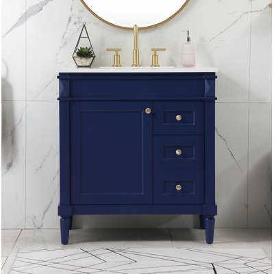 Ensemble de meuble-lavabo simple 32 po Readington