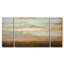 «Desert Flats» par Norman Wyatt Jr. - Ensemble de 3 impressions sur toile tendue
