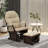 Dyanira Upholstered Accent Chair with Ottoman-921015812