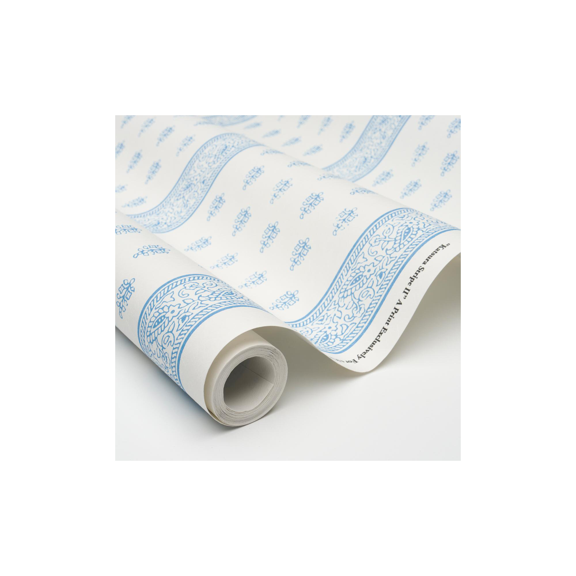 Katsura Stripe II Wallpaper, Chambray