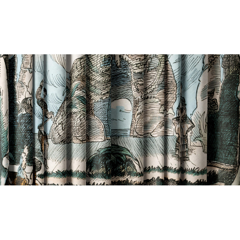 Room Darkening Curtains, 148 W x 250 D cm