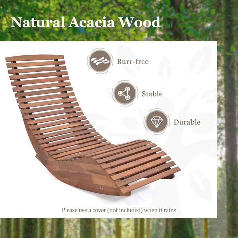 Subrena Acacia Outdoor Chair