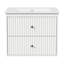 Meuble-lavabo suspendu avec tiroirs