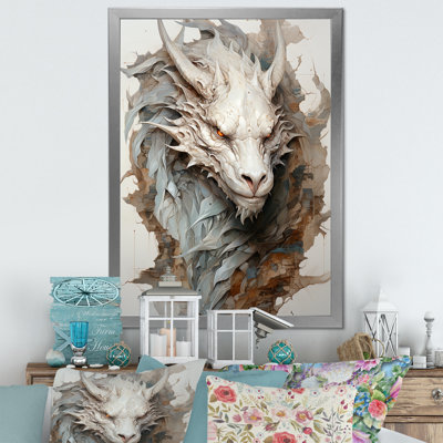 Dragon S Enchanted Realm sur impression sur toile