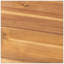 Charming Acacia Wood And Iron Picnic Bench For Outdoor Spaces