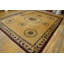 Tapis rouge antique en laine chameau, rouge