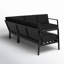Canapé modulaire en aluminium Armando de 78 po de largeur avec coussins Sunbrella-1841622143-1835937040