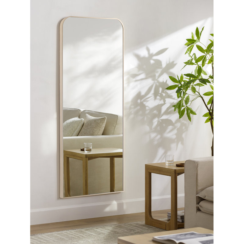 Miroir pleine grandeur Essence, 67 po x 28 po, Chêne blanchi