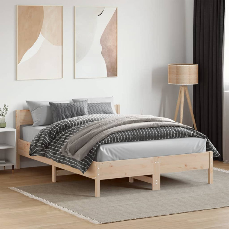 Drawers Bed, Double (4'6), Brown, No Storage Included