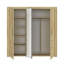Pinehur 3 Door Manufactured Wood Wardrobe