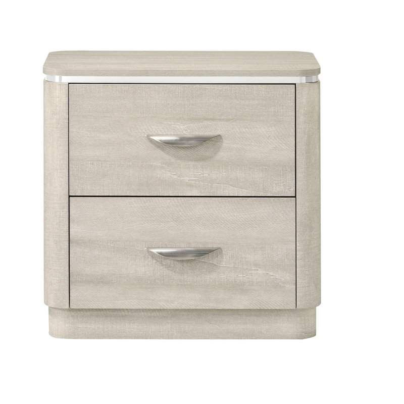 Cright 2-Drawer Nightstand