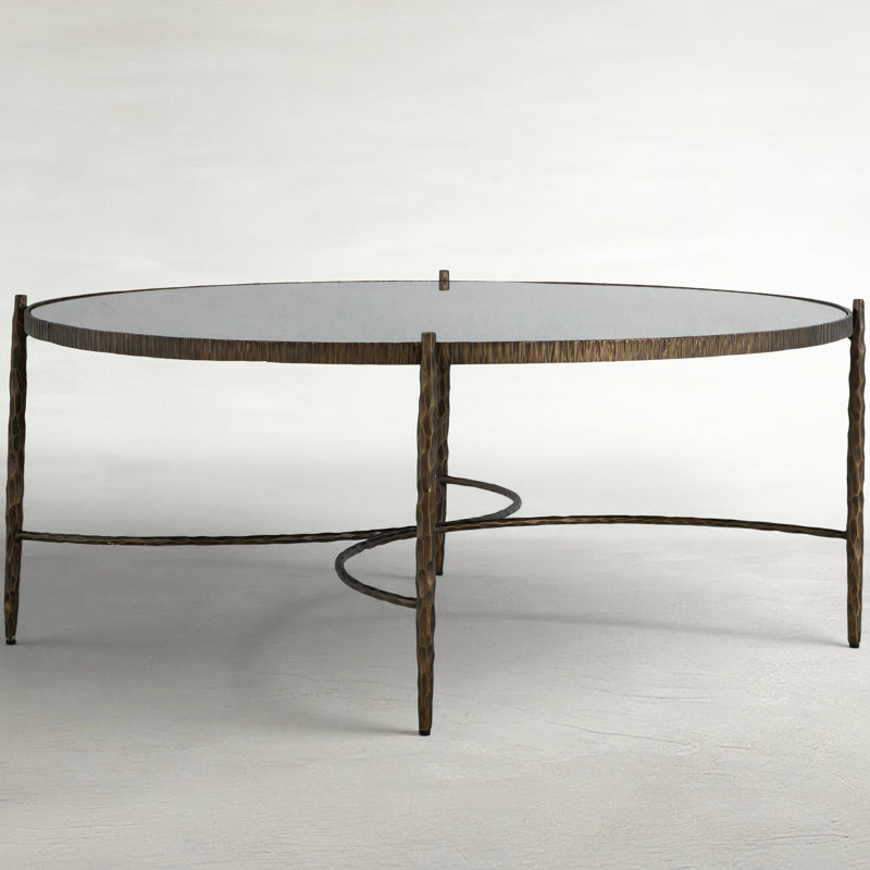 Table basse à miroir Lyra