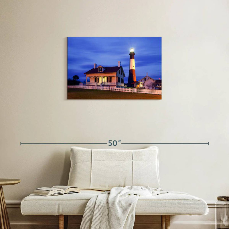 Phare Aletra Tybee Island, H 20 po x l 30 po