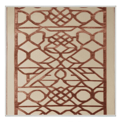 Machine Washable Trellis Beige Area Rug