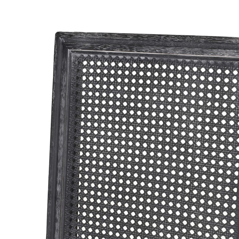 Chaise de salle à manger, 2, Noir, Gris foncé